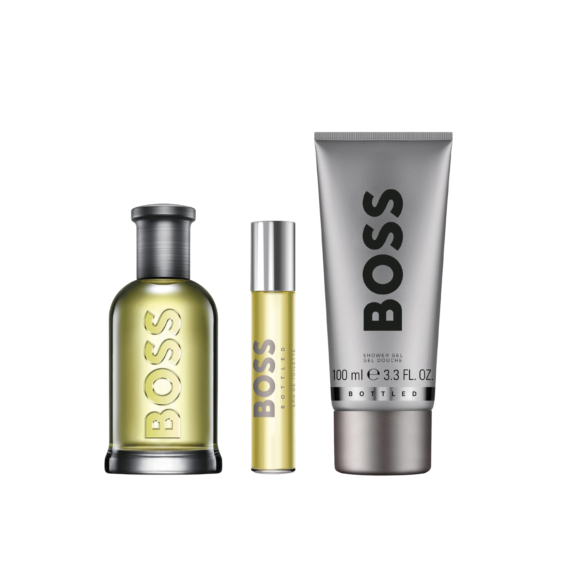 Hugo Boss Bottled Eau de Toilette 100ML & 10ML With Shower Gel 100ML Gift Set