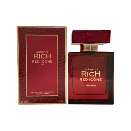 Johan.B Rich Red Icone Men EDT 90ML