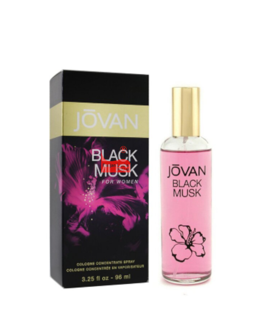 Jovan Black Musk Eau De Cologne For Women 96ML