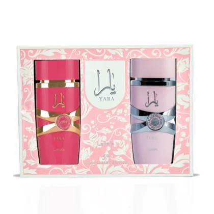 Lattafa Yara Pink & Yara Candy Eau De Parfum 100ML Gift Set