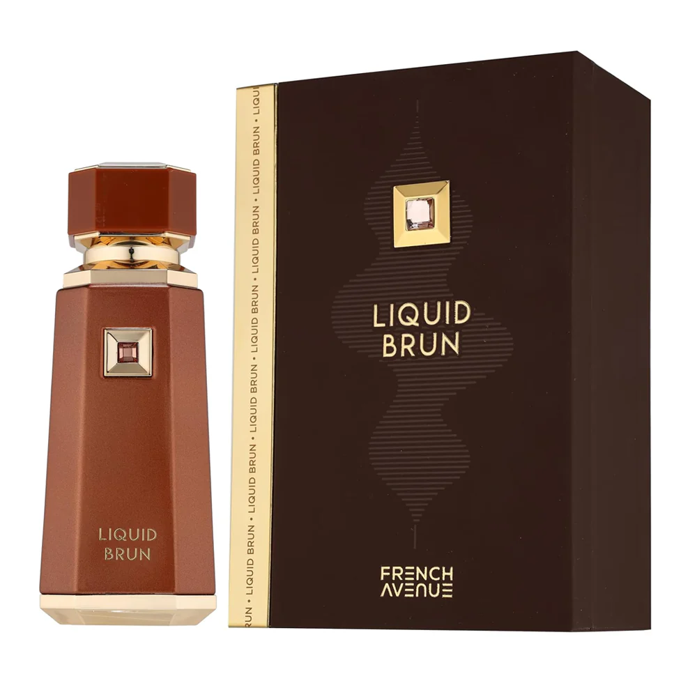 Liquid-Brun-qatar-buy-online French Avenue Liquid Brun Eau De Parfum For Men 100ML