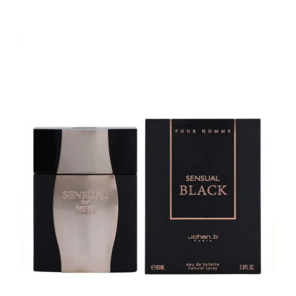 Johan.B Sensual Black Men EDT 85ML