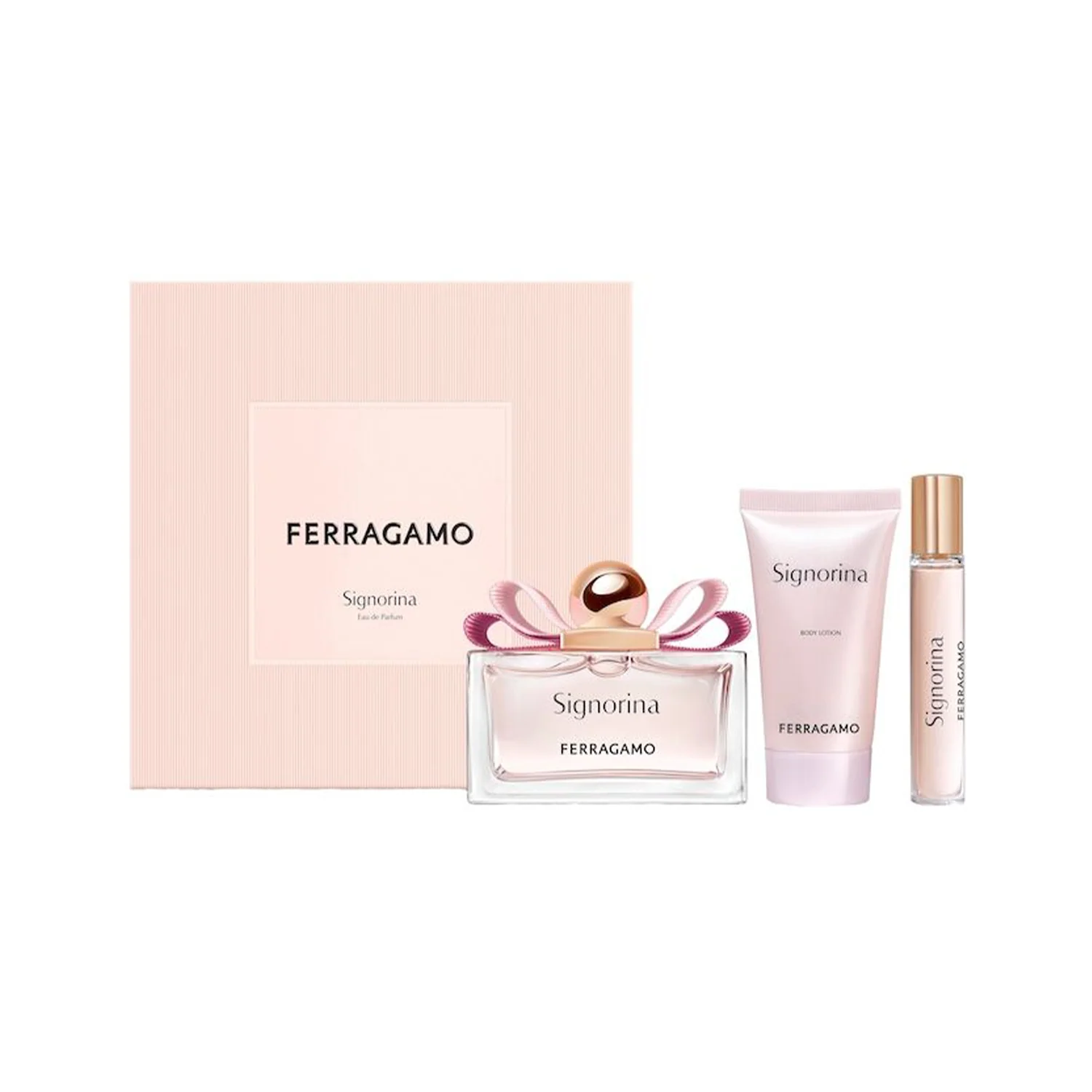 Salvatore Ferragamo Signorina Eau de Parfum Gift Set For Women 3Pcs