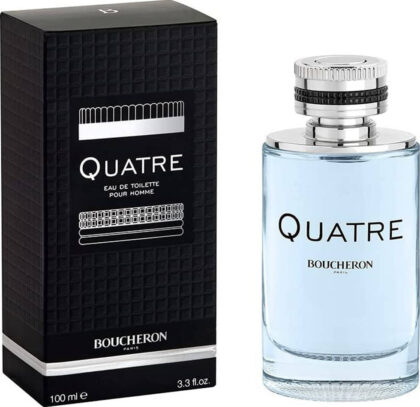 Boucheron Quatre Pour Homme Eau De Toilette For Men 100ML