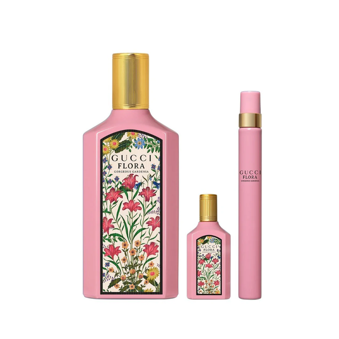 Gucci Flora Gorgeous Orchid Woman 3 PC Gift Set EDP 100ML + EDP 10ML + EDP 5ML