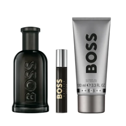 Hugo Boss Bottled EDT 100 ML For Men 3PC Gift Set