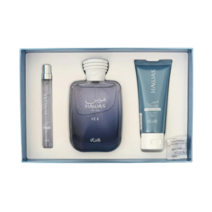 Rasasi Hawas Ice Men Edp 100ml 3pc Gift Set