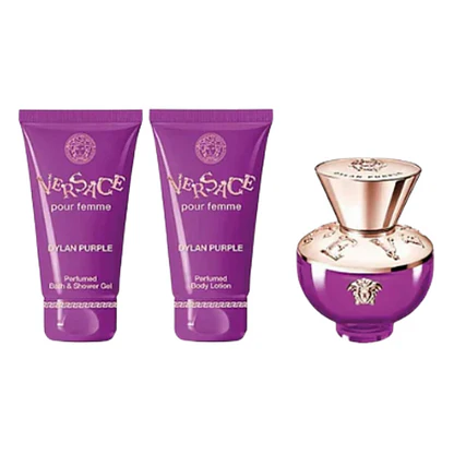 Versace Pour Femme Dylan Purple 50ML 3PC Gift Set