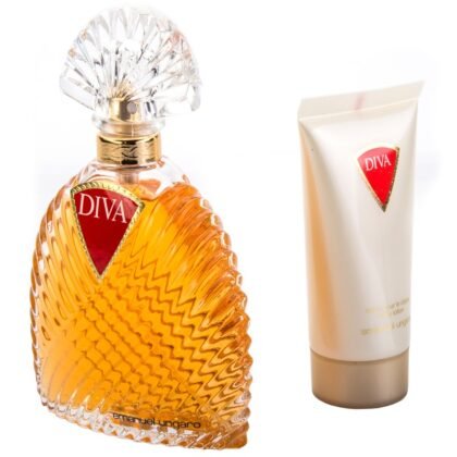 Emanuele Ungaro Diva Women EDP 100 ML + 100 ML Body Lotion + Pouch Gift Set