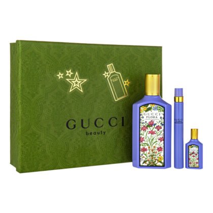 Gucci Flora Gorgeous Magnolia Eau De Parfum 3-Piece Gift Set For Women