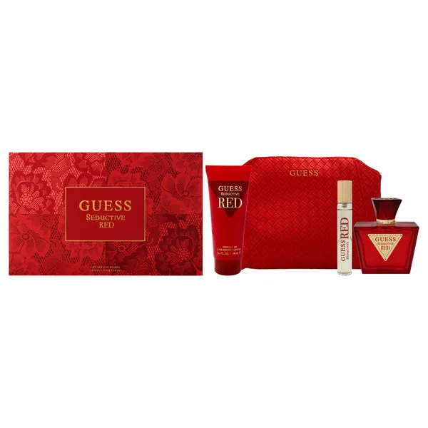 Guess Seductive Homme Red 100 ML 4 PC Gift Set