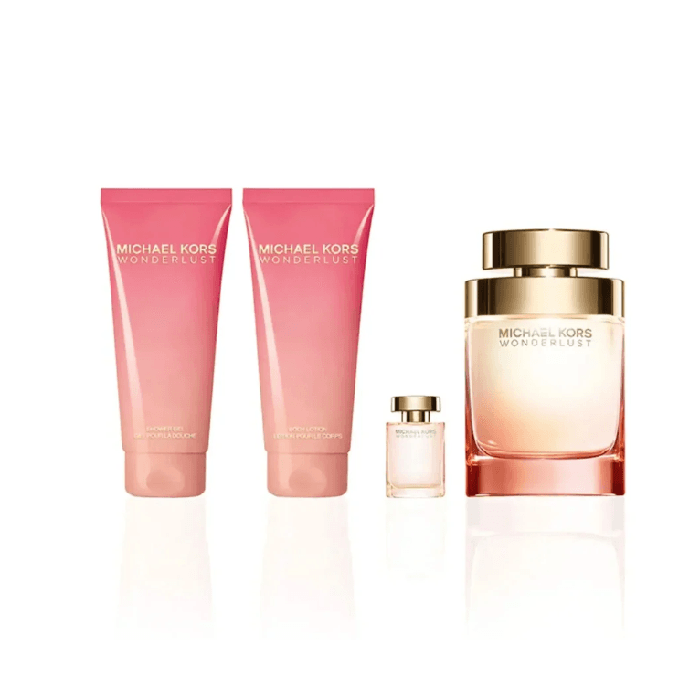Michael Kors Wonderlust Eau de Parfum Gift Set For Women 100ML Set 4Pcs