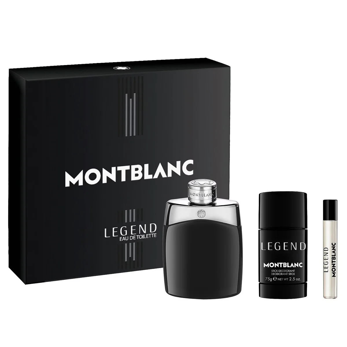 Montblanc Legend Eau De Toilette Gift Set( Men's 3-Pc)
