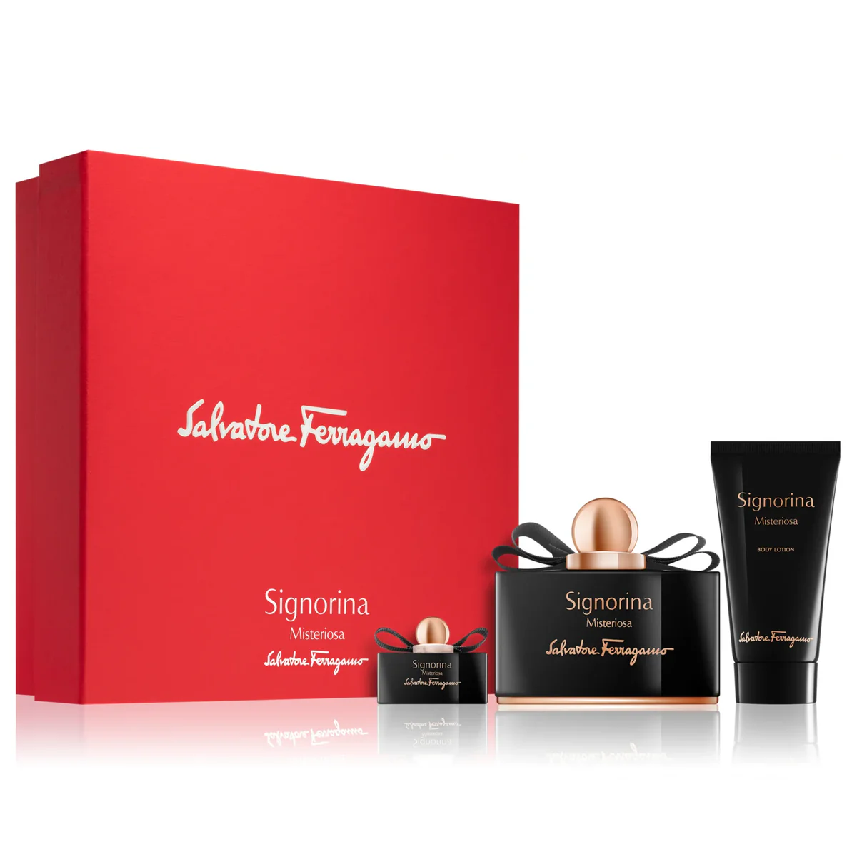 Salvatore Ferragamo Signorina Eau De Parfum for Women 3Pcs Gift Set