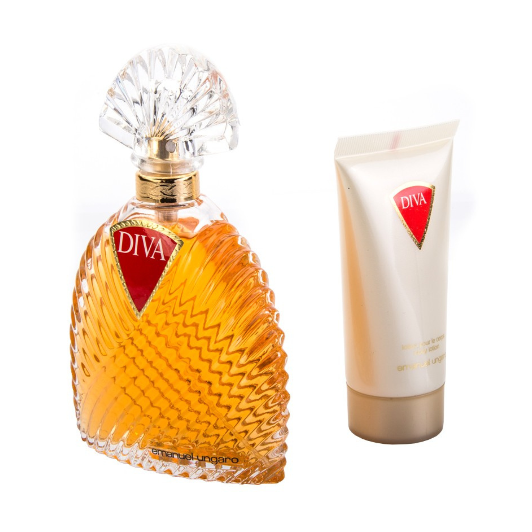 Emanuele Ungaro Diva Women EDP 100 ML + 100 ML Body Lotion + Pouch Gift Set